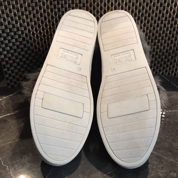 Brash Gray Faux Fur Trimmed Ankle Booties/Shoes Size 8.5 - Picture 10 of 11